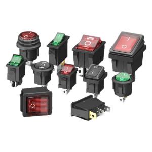 kuicc | Mini 3-Position Illuminated Toggle Switch 6-Pin