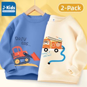 JKIDS | New Excavator Printed Boys Hoodie