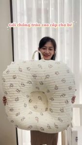 Gối Chống Trào Ngược Cho Bé Tặng Kèm Miếng Lót Lưng Bafaby Kids- 245