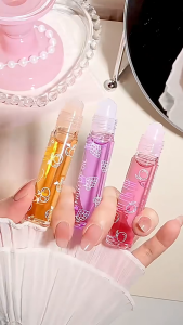 GUERBEIS น้ำมันทาริมฝีปากผลไม้-ลิปกลอสให้ความชุ่มชื้นและบำรุงสำหรับทุกสภาพผิว