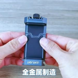 Aluminum Phone Mount for Tripod Adjustable with Cold Shoe & Arca Swiss Quick Release Plate Universal Phone Tripod Mount