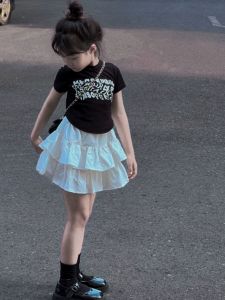 Váy Tutu Cho Bé Gái Mùa Hè Phong Cách Mới Váy Xòe Phong Cách Jazz Váy Trẻ Em Dễ Thương Váy Nửa Thân Cho Bé Gái