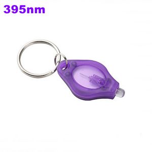 Alonefire | Đèn UV Móc Khóa 365nm/395nm Phát Hiện Tiền Giả Kim Loại Dấu Vết Vật Nuôi Mực Tàng Hình Đèn Chiếu Cứng Móng Ngọc Chất Liệu Nhựa