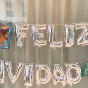 Balon Foil Huruf Ukuran 40cm Huruf A-Z Warna Silver Untuk Perlengkapan Pesta Ulang Tahun