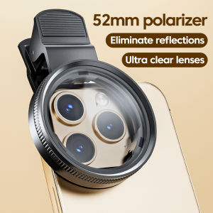 Olaf | 52MM CPL Filter Circular Universal Portable Polarizer Camera Lens Mobile Photography Polarizer No Reflections For Smartphones