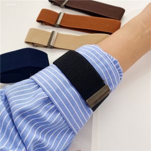 Mens Shirt Sleeve Cuffs Elastic Sleeve Rings Anti-slip Sleeve Caps Versatile Fashionable Clothing Accessories Spring 2024
