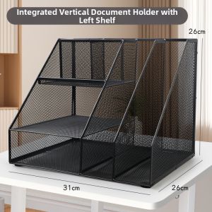 Good | Multi-Function A4 File Organizer 3-Layer Document Rack