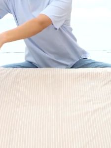 TS Foldable 7 Grids Clothes Organizer Jeans Pants Wardrobe Storage Organizer Drawer Mesh Storage Box