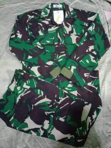 seragam pdl tni velbet furing