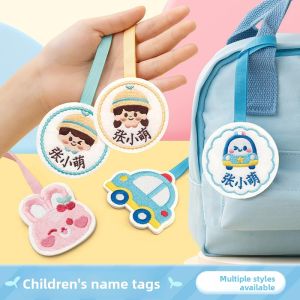 MONLEYTA | Waterproof Name Tags For Kindergarten Childrens Backpack Water Cup Name Plaque Hanging Decoration Ready For School Entry