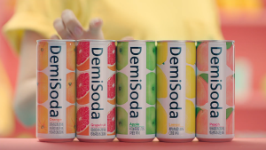 [Donga Otsuka] DemiSoda Peach 250ml 데미소다  | Direct from Korea | Korean Sparkling Juice Drink |  韩国苏打