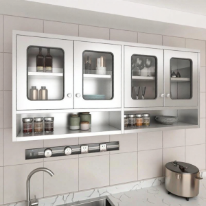 DANBIYIN | Multi-purpose Stainless Steel Wall-mounted Storage Cabinet