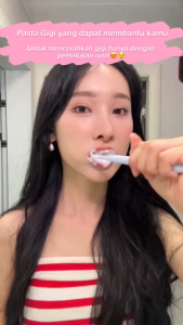 （COD/Pengiriman dalam 12 jam ）odol pemutih gigi dan karang gigi Whitening Toothpaste Pemutih Probiotik Memutihkan Gigi