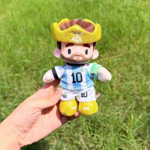 YF Lionel Messi Argentina No.10 Plushie Vinyl Blind Box Doll Bag Charm Fan Merch Keychain FY
