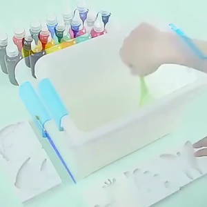 Little พร้อมส่งDIY ชุดเจลปั้นน้ำ ของเล่นเสริมพัฒนาการ ของเล่นฝึกสมอง Magical Water Seape