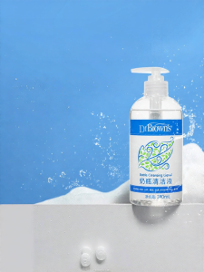 Dr Brown’s Natural Flow | Baby-Safe Cleanser for Bottles Vegetables Toys Utensils