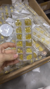 Ardour Nail Art Classic Metal Tips Gold Silver Star Moon Nails Decorations Jewelry Accessories DIY Tools
