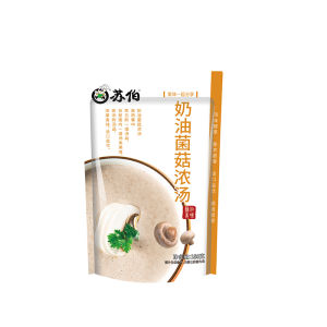 Sube Creamy Mushroom Soup 180g*5 Bags French Style Quick Food Chicken Paste Convenient Thick Soup Mushroom Flavor Instant Meal