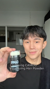 Camou Invisible Oil-Control Volumizing Hair Powder for Lift & Texture Sweat Resistant Matte Finish without Residue with Biotin & Caffeine