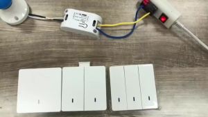 AC110V 220V 433Mhz wireless Wall Switch rf 86 wall panel transmitter Safety Switch and relay interruptor for Light Lamp