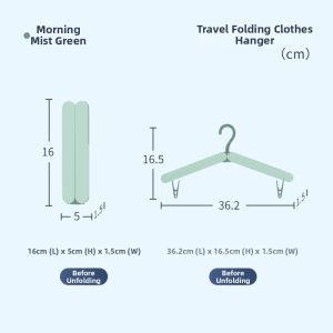 Foldable Travel Portable Clothes Hanger