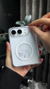 3/2/1 Pcs Luxury Magnetic Phone Case for iPhone Ultra 18 iPhone Fold Slim Protection for Magsafe Transparent Shockproof PC Cover