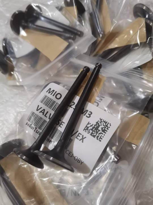 VALVE SET (INTAKE AND EXHAUST VALVE) FOR MIO125, M3, MIO I 125 MX