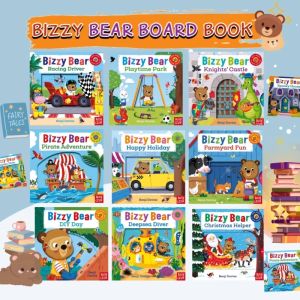 TTTOYS 🐼 Bizzy Bear Pop up Story Board Book หนังสือนิทานเด็ก บอร์ดบุ๊ค เนื้อหาเป็นภาษาอังกฤษ