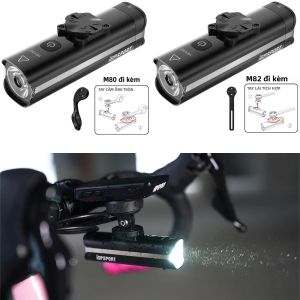 Đèn Xe Đạp Thông Minh iGPSPORT VS1200 Độ Sáng Cao Đèn Pha Xe Đạp Dành Cho Xe Đạp Địa Hình/xe Đạp Đường Trường Với Giá Đỡ M80/M82 Hợp Kim Nhôm Chống Nước IPX6