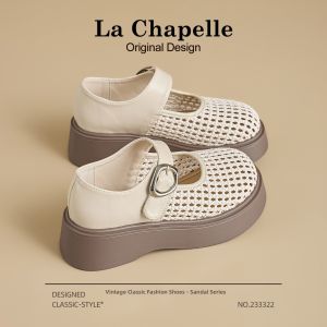 La Chapelle | New Summer Breathable Soft-soled Elevating Ladies Flat Shoes