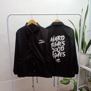 JAKET COACH FRAMS MODE WARNA HITAM