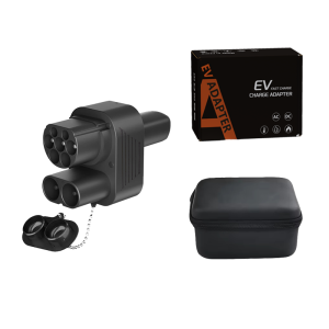 Bộ Chuyển Đổi Sạc Xe Điện Tesla 250A CCS2 Combo Dành Cho Tesla Model 3 Y X S - Hợp Kim Đồng Titan Mạ Bạc