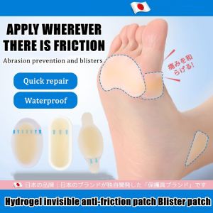 4Pcs/set Blister Bandages Waterproof Hydrocolloid Plaster Adhesive Anti-Wearing Heel Gel Sticker Pain Relief Pedicure Patch Pads Foot Blister Protection Bandaids and Thin Blister Cushions for Feet Toes Forefoot Heel Protect Skin from Rubbing Shoes