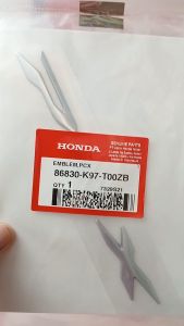 Emblem logo body PCX 150 K97 (2017 - 2021) original honda 86830K97T00ZB