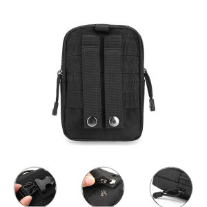 Universal EDC ยุทธวิธี Molle กระเป๋าเอวกระเป๋าโทรศัพท์มือถือ Holster เกียร์กลางแจ้งเครื่องมือ Gadget กระเป๋าเข็มขัดกระเป๋า