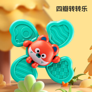 Children High Chair Toys Suction Cup Spinner Dining Table Rattles Fidget Educational Montessori Calming Travel Toy Gift
