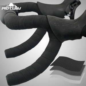  MOTSUV Road Bicycle Handlebar Tapes PU+EVA Ergonomic Bike Bar Tapes Anti-slip Shockproof Handlebar Tape Cycling Accessories