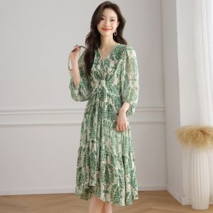 puella | Slimming French Style Mid-Length Dress