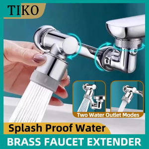 Sink For Home Brass Accessories Universal Splash Faucet Can Rotate 1080° Mechanical Arm Bathroom Extension Water Mouth
