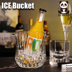 Transparent Wine Ice Cooler For Party Home Whisky Ice Bucket Ice Champagne Bucket Thermal Beer Bucket Bar Accessories