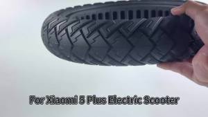 12 Inch Explosion-Proof Thickened Tires for Xiaomi 5 Plus Electric Scooter 60/90-8 Off Road Solid Tire Replacement Repair Parts
