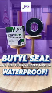 RUBBER TAPE 1 ROLL (BLACK) - BUTYL SEAL