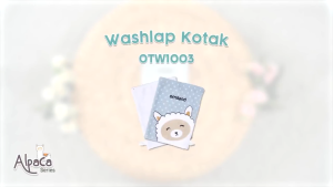 Omiland Waslap Kotak Bayi Isi 3 Alpaca Series - OTW1003