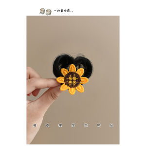 Baby Hair Accessories Hair Clips Baby Forehead Clips Synthetic Hair Not Damaging Hair Korean Style Childrens Accessories