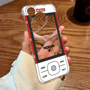 Creative Half-Cover No-Border Ultra-Thin Acrylic Shell for Huawei Pura80Pro Nokia P60/70 P50/P40 P30 Phone Case by Shenzhen Haokala