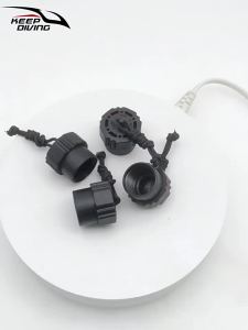 CISWGE Scuba Diving Tank Threaded Dust Cover Plug Diving Protector Cap For Din 1ST Stage Regulator Tank Valve Protector Cover