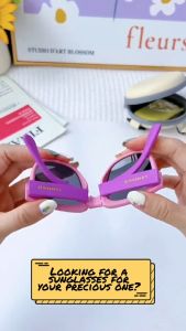 Baby Pro Kids Anti-Ultraviolet Square Sunglasses: Lightweight & UV Protection