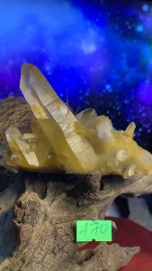 Đá THẠCH ANH VÀNG CITRINE TỰ NHIÊN phale NĂNG LƯỢNG VŨ TRỤ MẠNH 470