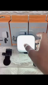 Lampu LED M88 Selfie Light Clip Portable: Lampu Clip Mini Vlog Camera Light Serbaguna