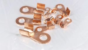 10 PC Copper Terminal OT Series connector Copper Nose ring Solar lifepo wire connector Copper Nose ring 20A 40A Open Barrel Copper Ring Lug Terminals Wire Crimp Connector Assortment Kit OT